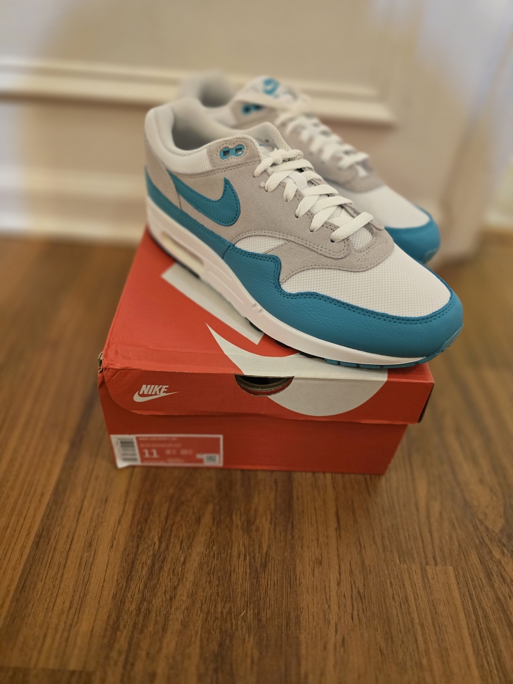 Nike Air Max 1 Clear Jade Sz 11